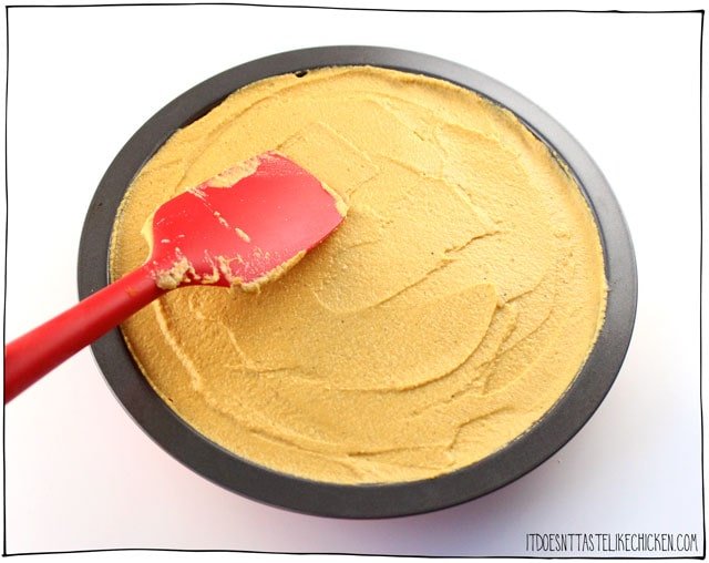 易素食南瓜芝士蛋糕!制作搅拌机,烘烤,让冷却过夜,以便进行一款易于制作的甜点。非常适合感恩节或圣诞节。乳白色的芝士蛋糕,秋天的南瓜风味,不太甜美,只是完美的嘴巴令人愉快的美味。无乳制品,无麸质。#itdoesnttastelikechicken #veg竞彩足球app下载苹果anrecipes #vegandessert #thanksgivingGydF4y2Ba