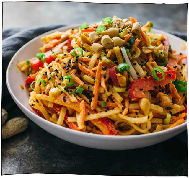 25个素食冷夏季餐(不需要烹饪)。非常适合那些炎热的夏天，当你想花尽可能少的时间在厨房!# itdoesnttastelikechicken